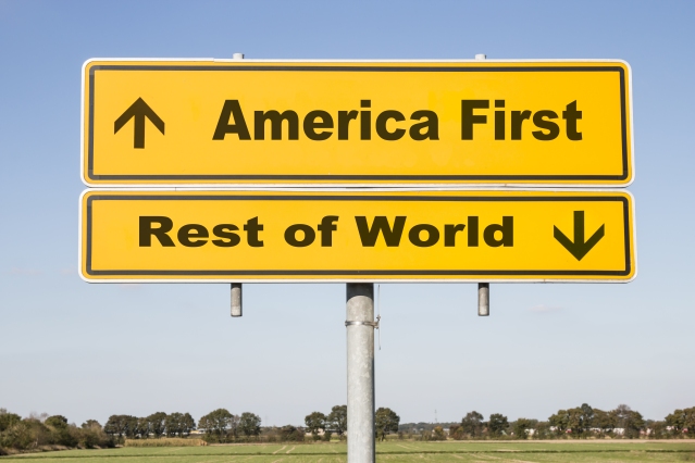 America first - rest of the world down